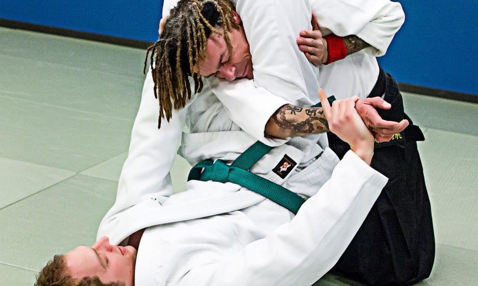 grappling is also part of our jujutsu curriculum